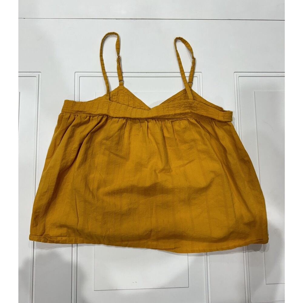 Madewell Mustard Yellow Tank Top Minimalist Boho Size 6